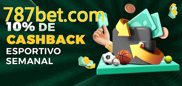 10% de bônus de cashback na 787bet.com